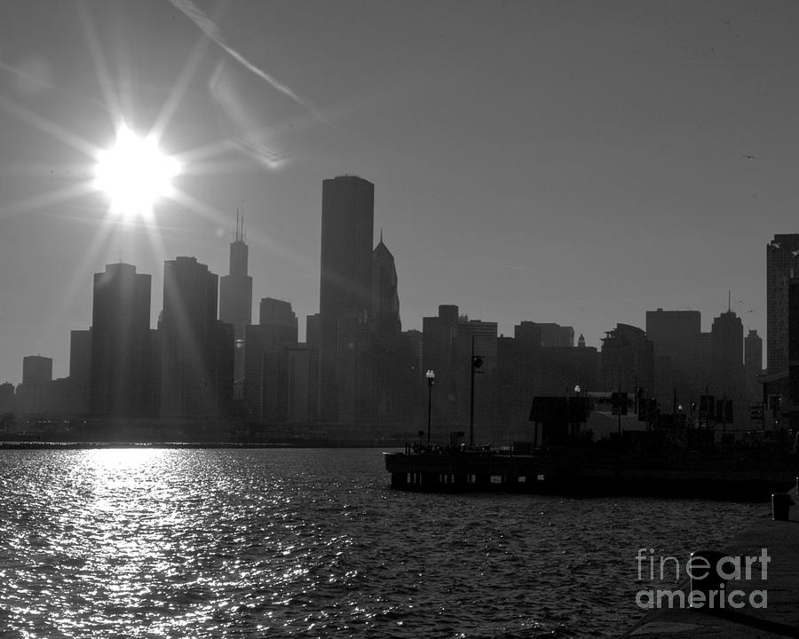 Chicago Skyline Photograph by Kimberly Blom-Roemer