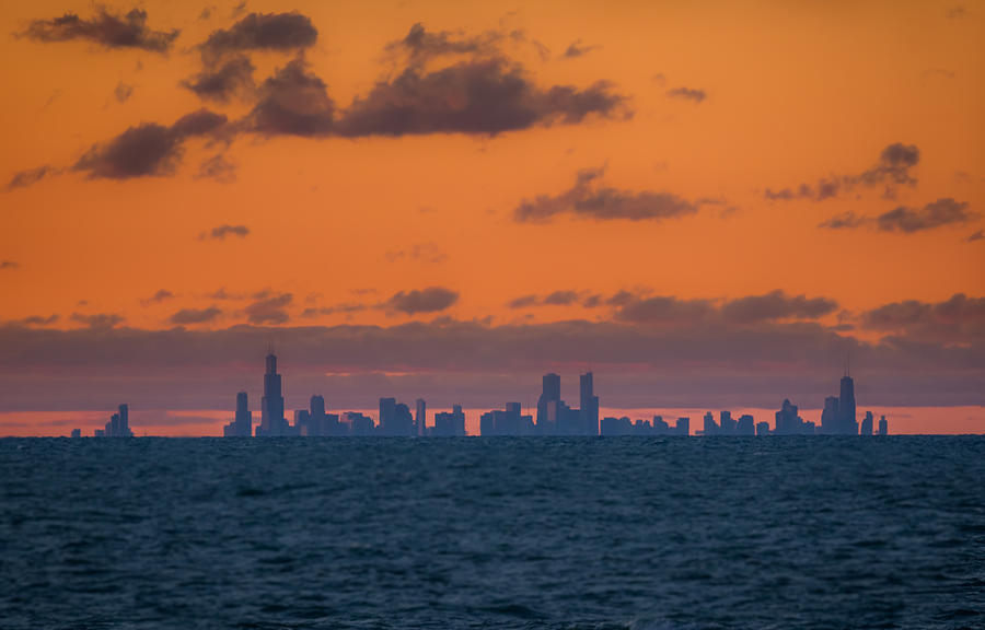 Chicago Skyline Photograph by Ron Pate