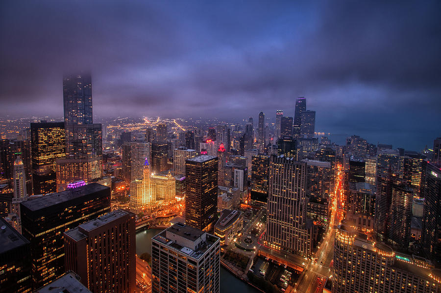 Chicago Storm Photograph by Raf Winterpacht