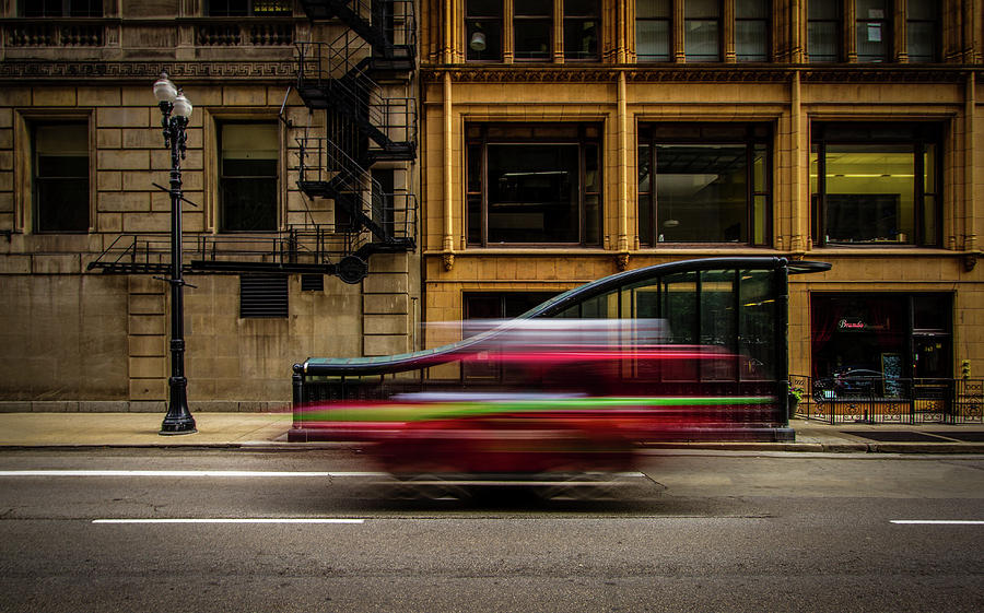 Chicago Photograph - Chicago Street by Mike Burgquist