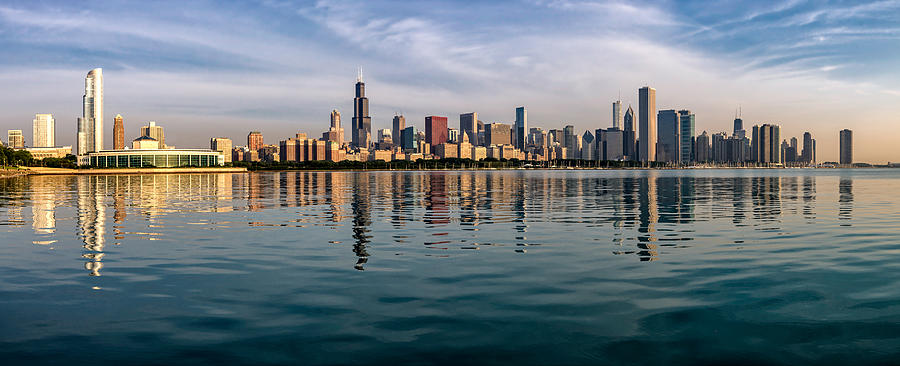 Chicago Summer Morning Photograph by Matt Hammerstein