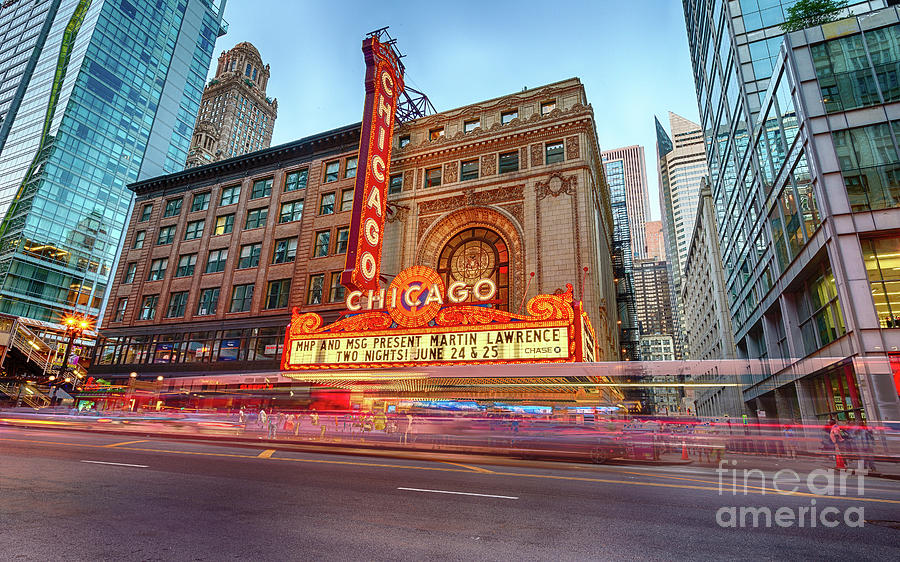 Chicago Theater Photograph by Andrew Slater