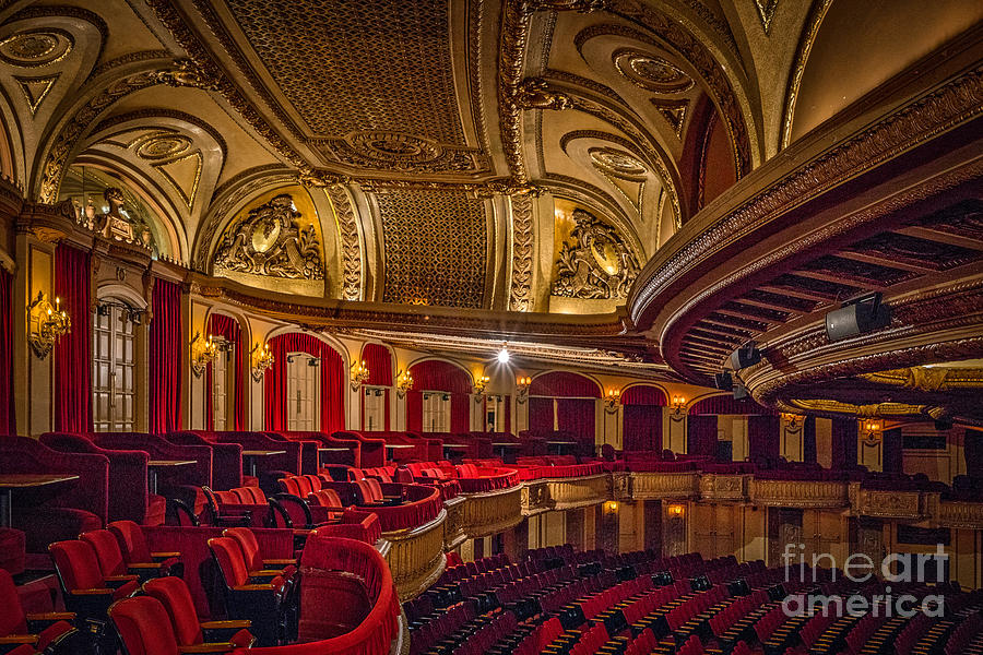 Chicago Theater interior Photograph by Izet Kapetanovic