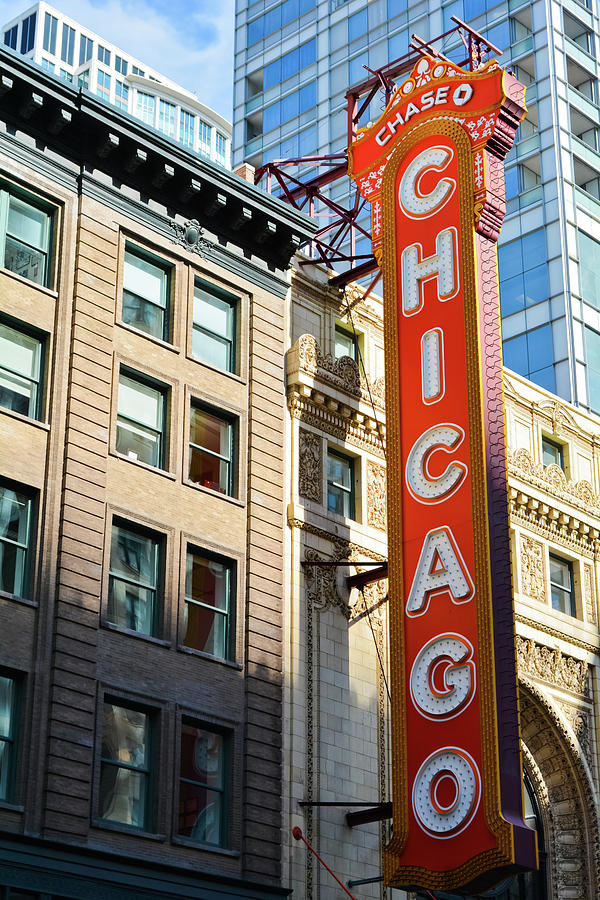Chicago Theatre Marquee Photograph by Kyle Hanson