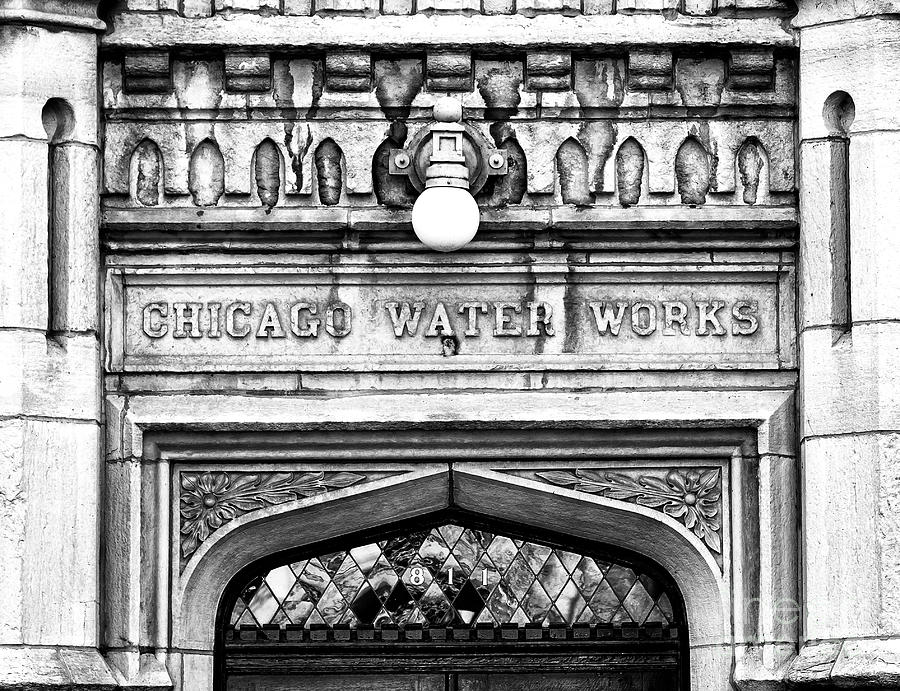 Chicago Water Works Facade Photograph by John Rizzuto