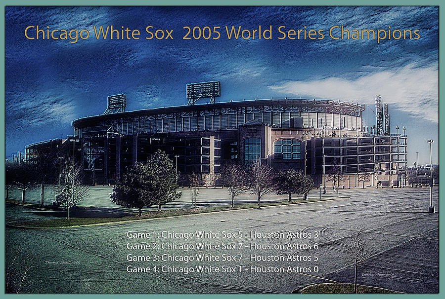 Chicago White Sox 2005 World Series Champions Mixed Media by Thomas Woolworth