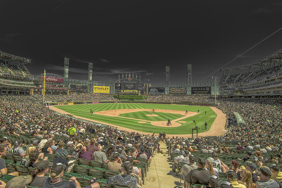 Chicago White Sox US Cellular Field Creative 2 Photograph by David Haskett II