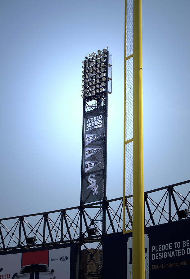 Chicago White Sox World Series Banners Photograph by Thomas Woolworth -  Fine Art America