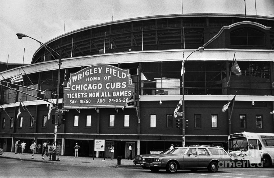 Chicago: Wrigley Field Photograph by Granger