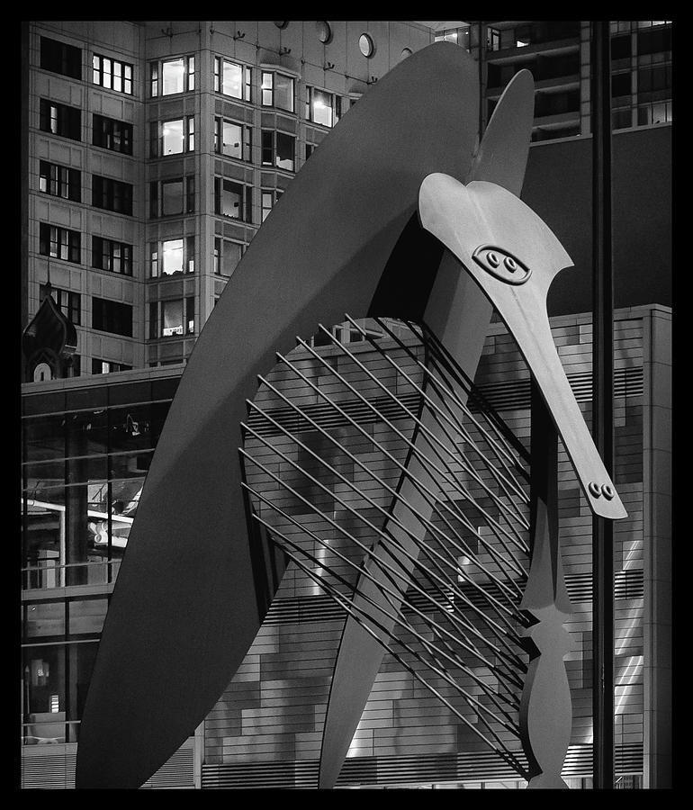 Chicagos Picasso Photograph by John Roach