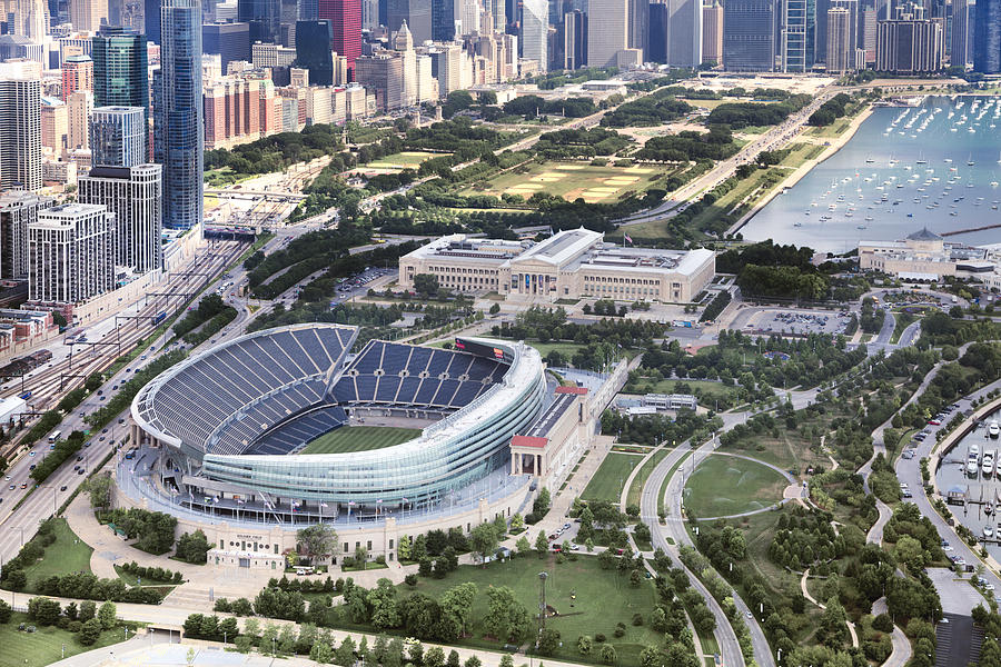 Chicagos Soldier Field Photograph