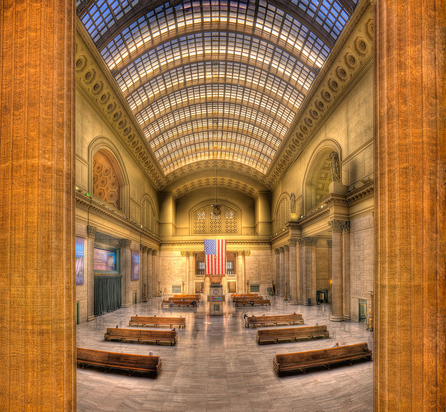 Chicago Photograph - Chicagos Union Station by Steve Gadomski