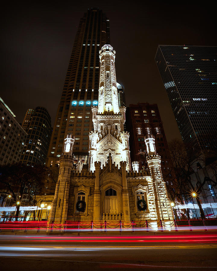 Chicagos Water Tower Photograph by Ryan Smith