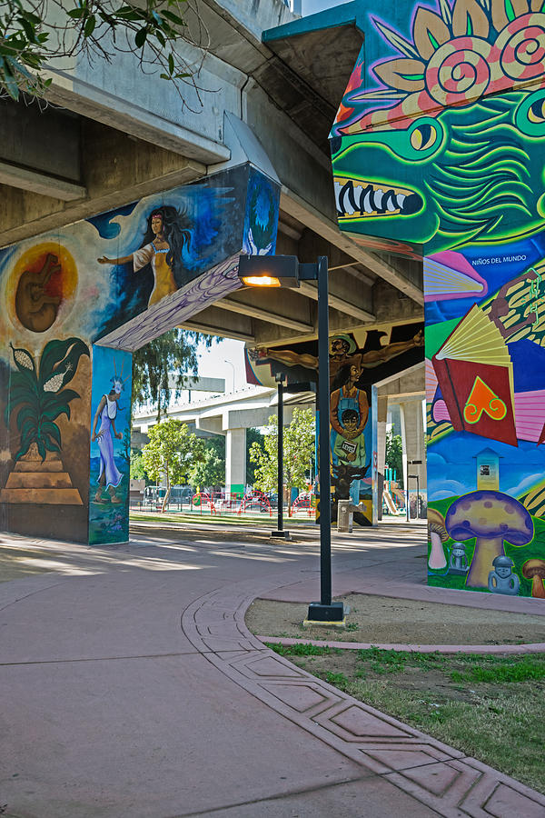 Chicano Park Playground Photograph by Robert VanDerWal