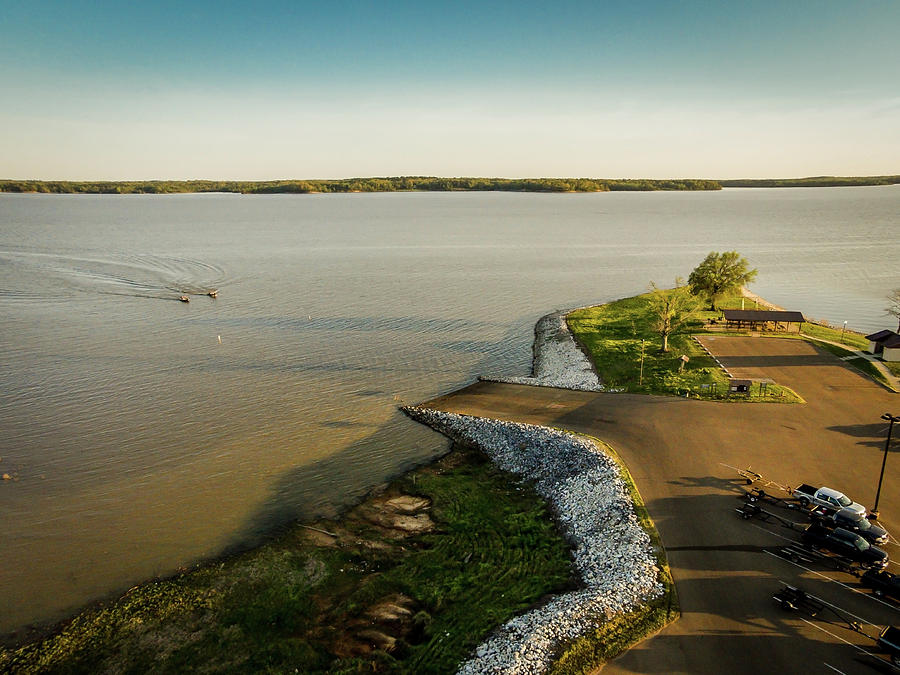 Chickasaw Landing Aerial Photograph by Barry Jones