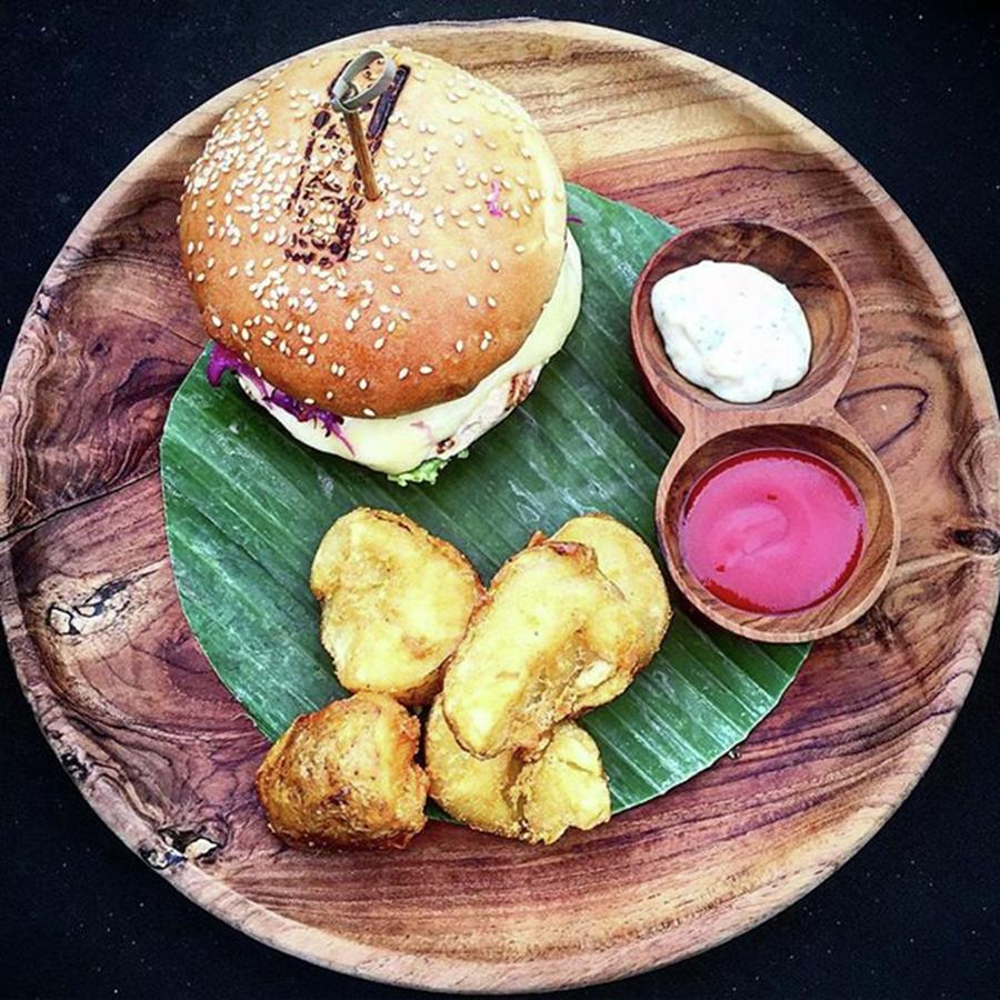 Foodie Photograph - Chicken Breast Burger by Arya Swadharma