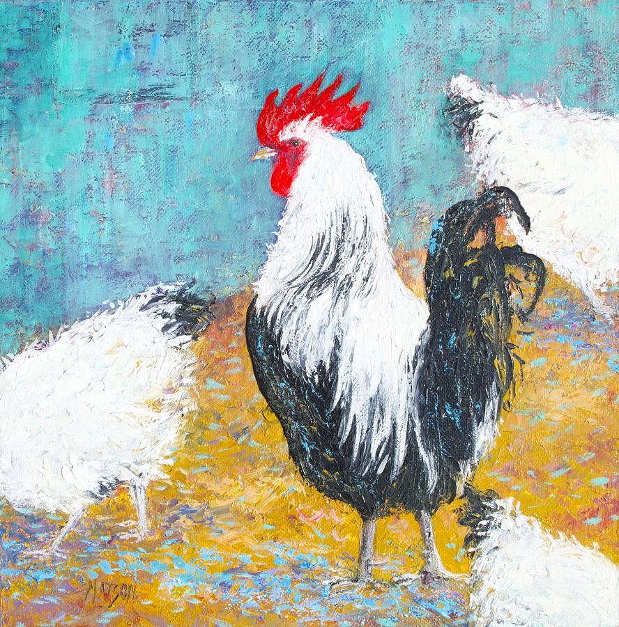 Chicken Coop Painting