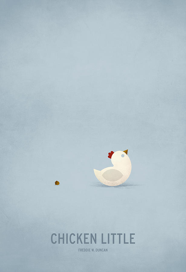 Stories Digital Art - Chicken Little by Christian Jackson