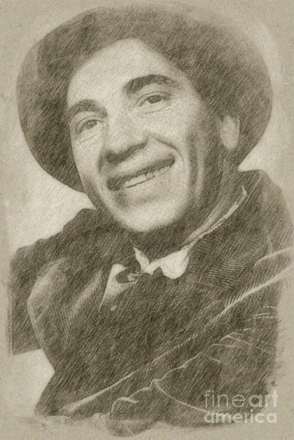 Chico Marx, Comedian And Actor Drawing