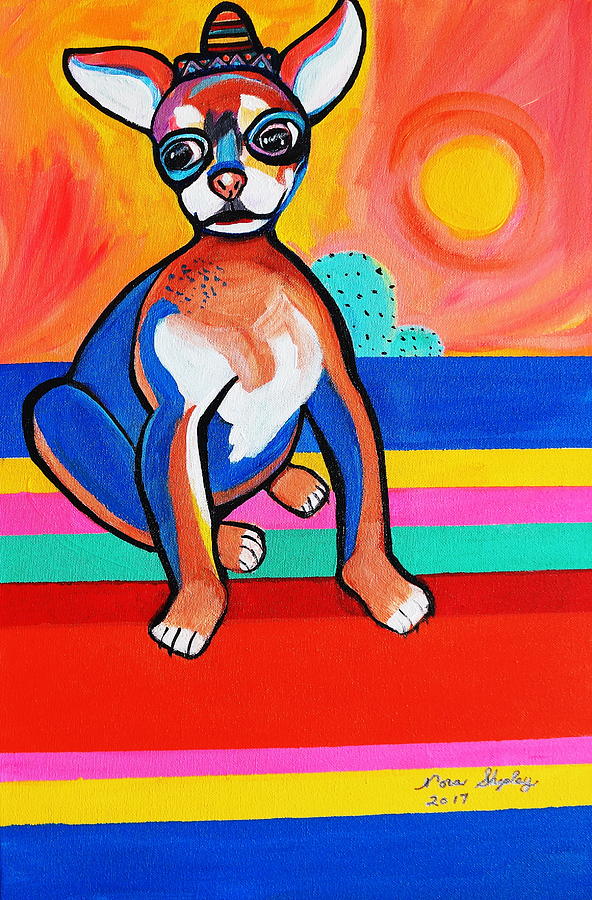 Chico Painting by Nora Shepley