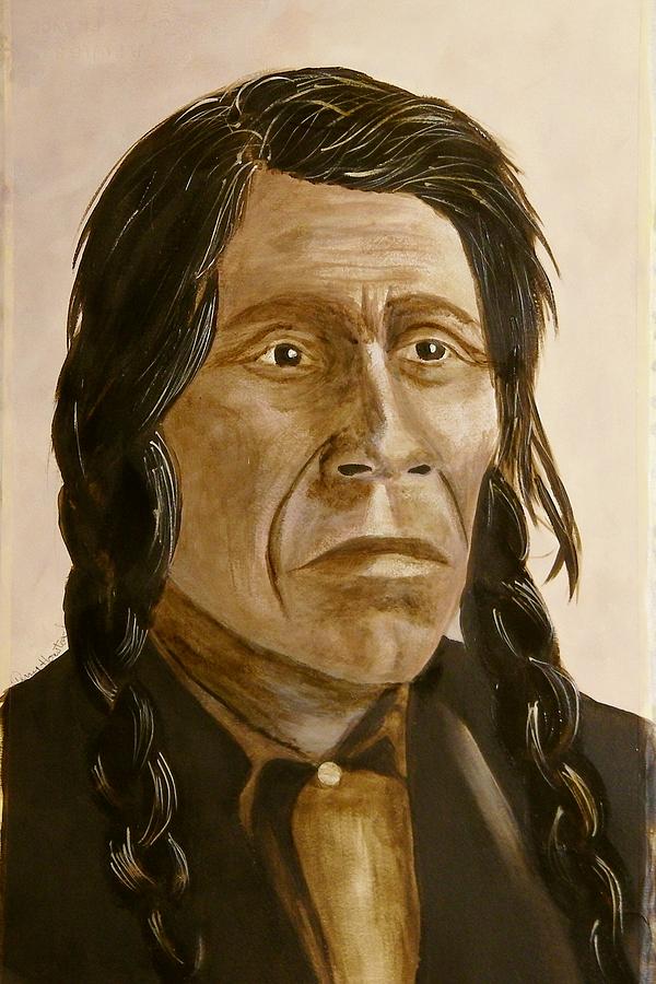 Chief Bemidji Painting by Terry Honstead