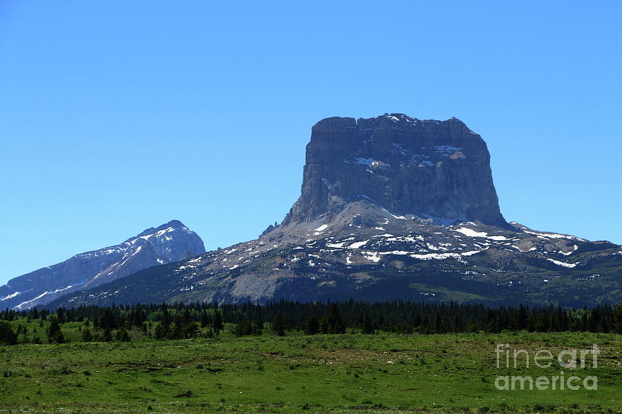Chief Mountain Photograph by Christiane Schulze Art And Photography