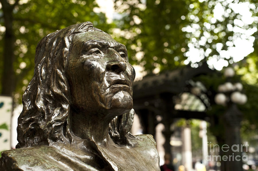 Chief Selth Chief Seattle Photograph by Jim Corwin