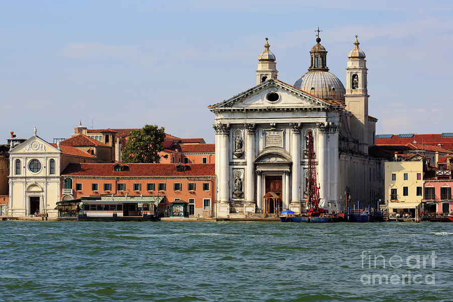 Chiesa dei Gesuati on Guidecca Canal in Venice Italy Photograph by Louise Heusinkveld