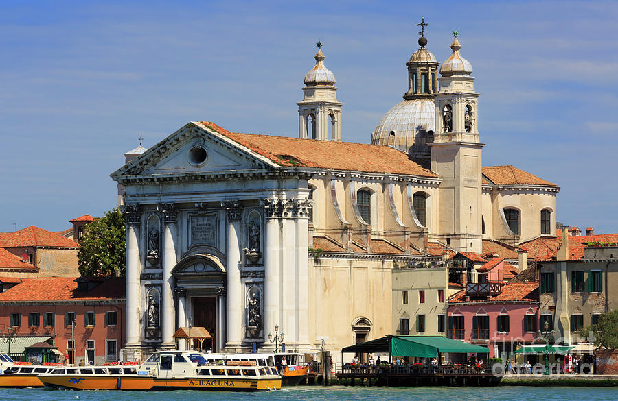 Chiesa dei Gesuati on the Guidecca Canal in Venice Italy Photograph by Louise Heusinkveld