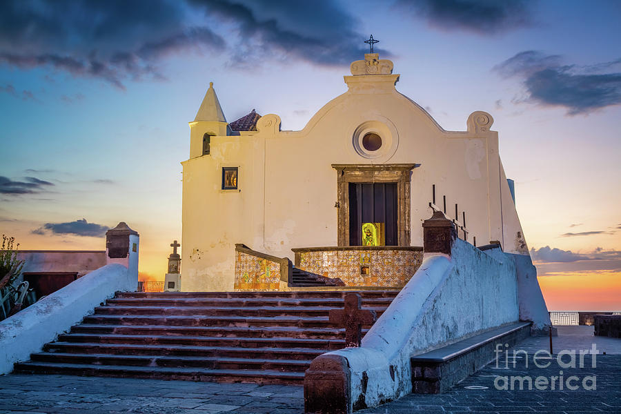 Chiesa del Soccorso on Ischia Photograph by Inge Johnsson