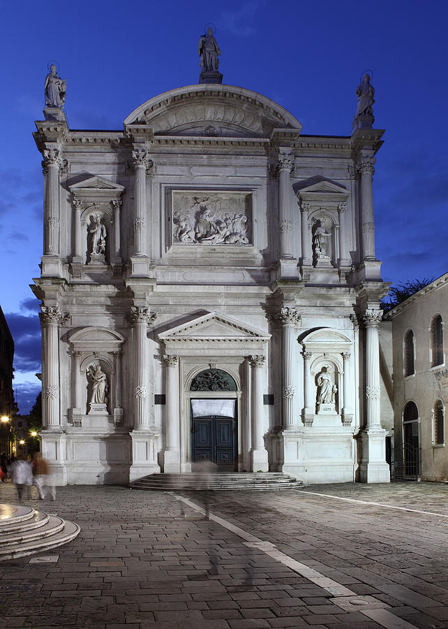 Chiesa di Sao Rocco in Venice Photograph by Paul Cowan