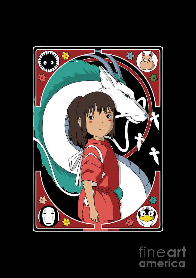 Studio Ghibli - Spirited Away : Chihiro & Kaonashi (No-Face) by Odd Odd  Things on Dribbble