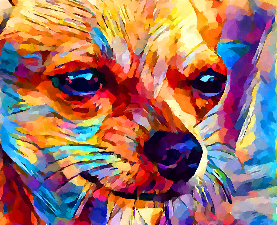 Chihuahua 2 Painting by Chris Butler