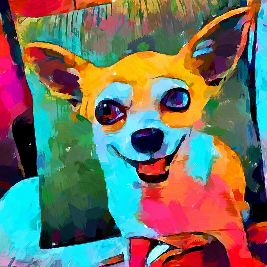 Chihuahua 3 Painting by Chris Butler