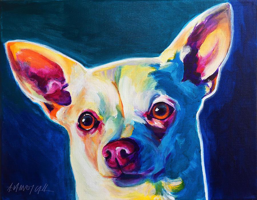 Chihuahua - Coco Painting by Dawg Painter