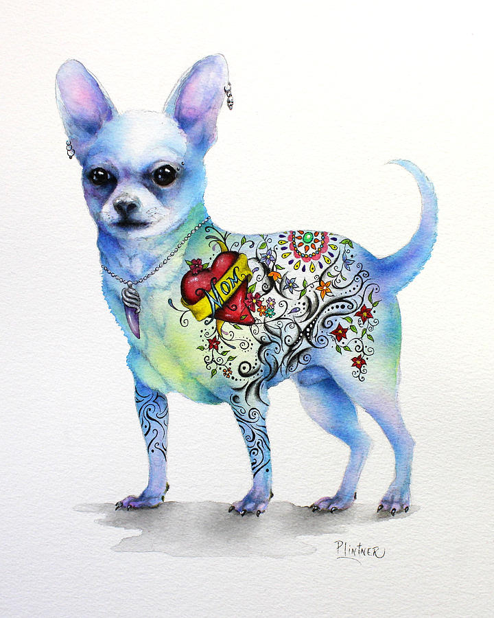 Chihuahua Topo Painting by Patricia Lintner