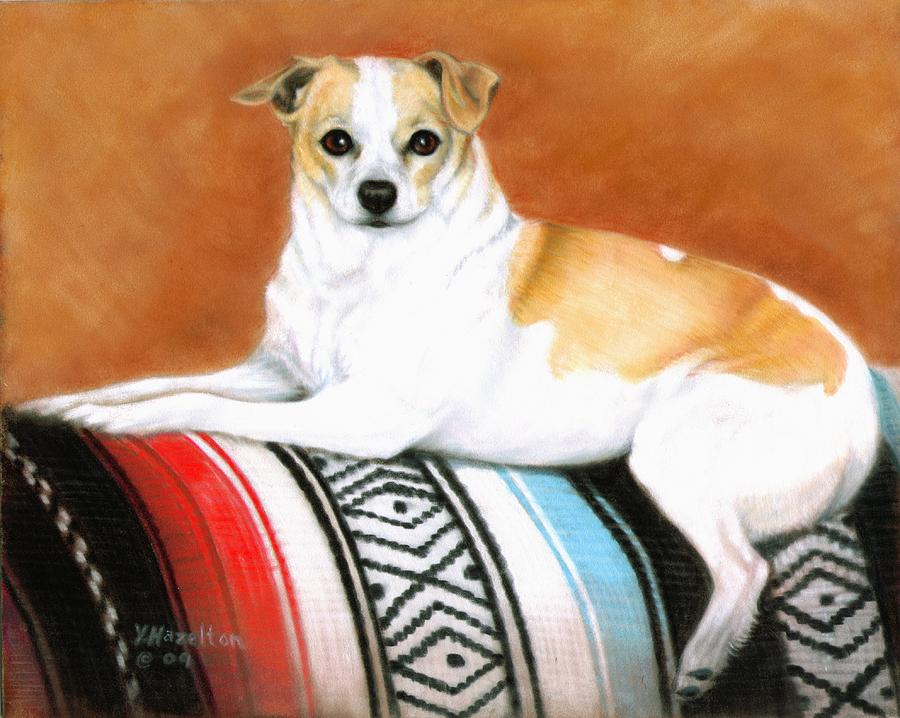 Dog Painting - Chihuahua by Yvonne Hazelton