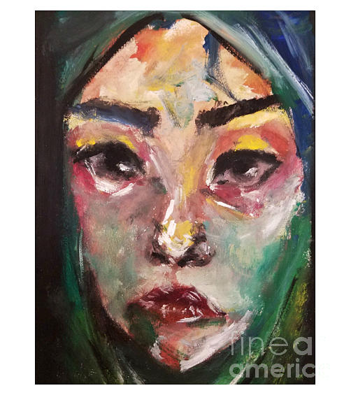 Child Painting - Child by Esmeralda Acupan Child Painting - Child by Esmeralda Acupan