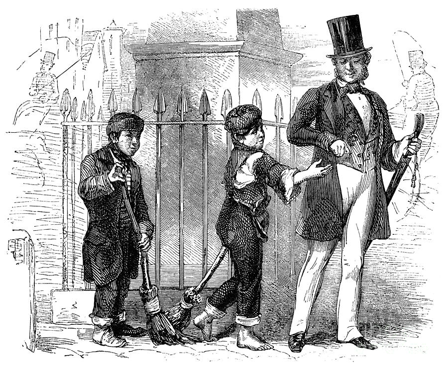 Child Labor, 1861 Drawing by Granger - Pixels