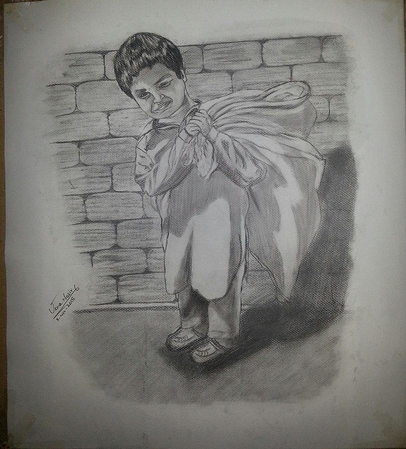 Drawing Challenge#6 -Entry #1 | CHILD LABOUR (Stop Child Labour) — Steemit