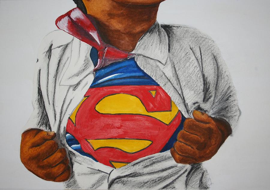 Child of Steel Painting by Edmund Royster