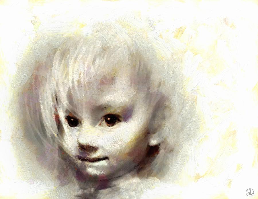 Child portrait Digital Art by Gun Legler