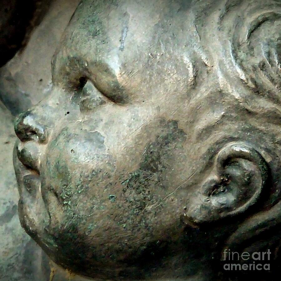 Child Statue Detail II Photograph by Patricia Strand