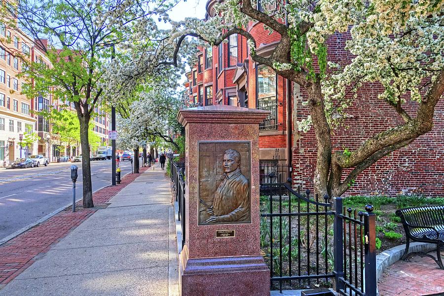 Childe Hassam Park Boston MA South End Columbus Ave Boston MA Photograph by Toby McGuire