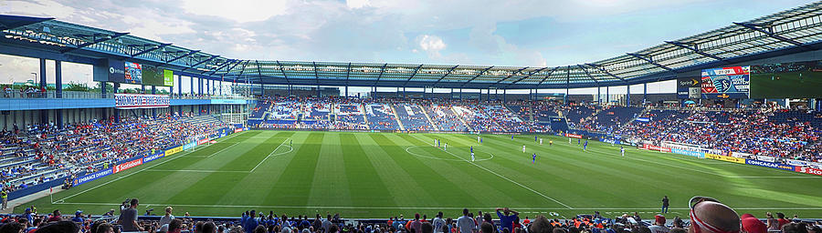 Childrens Sporting Park Photograph by C H Apperson