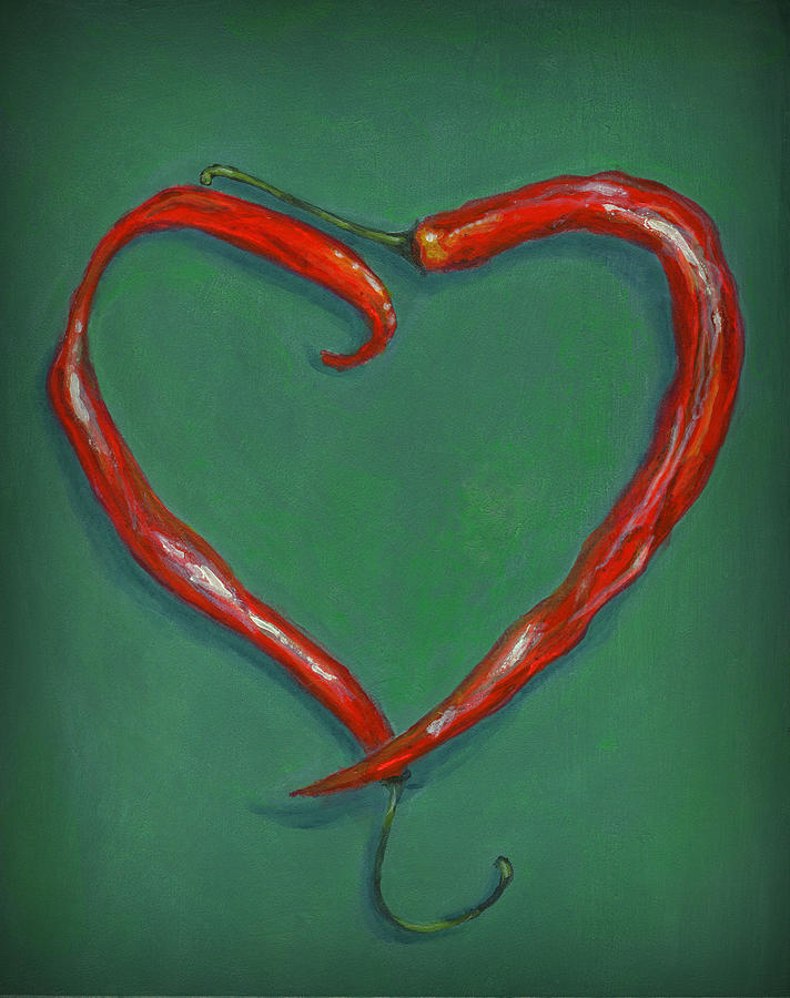 Fruit Painting - Chiles - Sweet Heat by Karyn Robinson