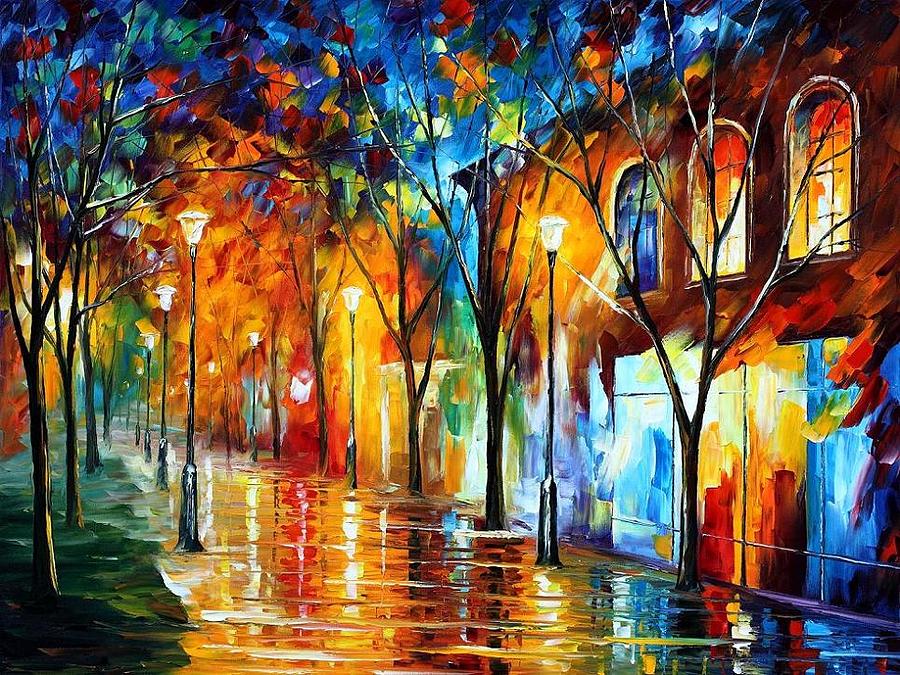 Chill Energy Painting by Leonid Afremov | Fine Art America