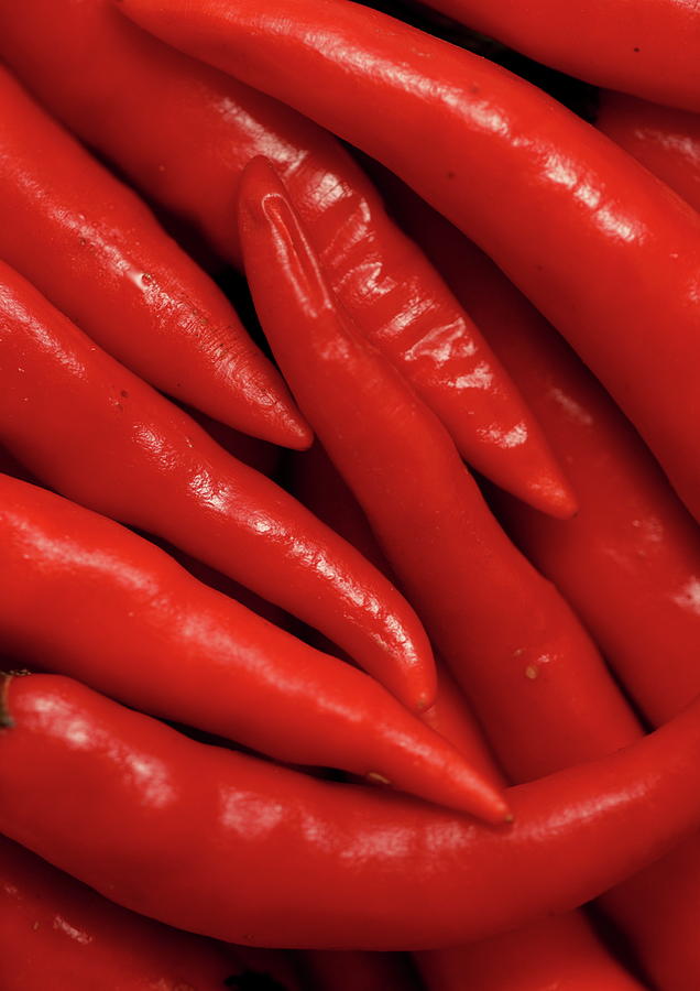 Chilli Peppers Photograph by Ian Sanders
