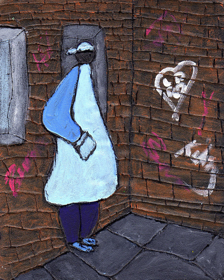 Chillin In The Alley Painting by Wayne Potrafka