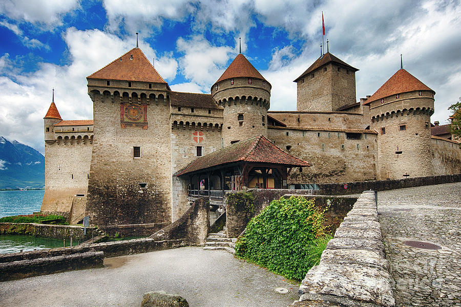 Chillon Castle Entrance Photograph